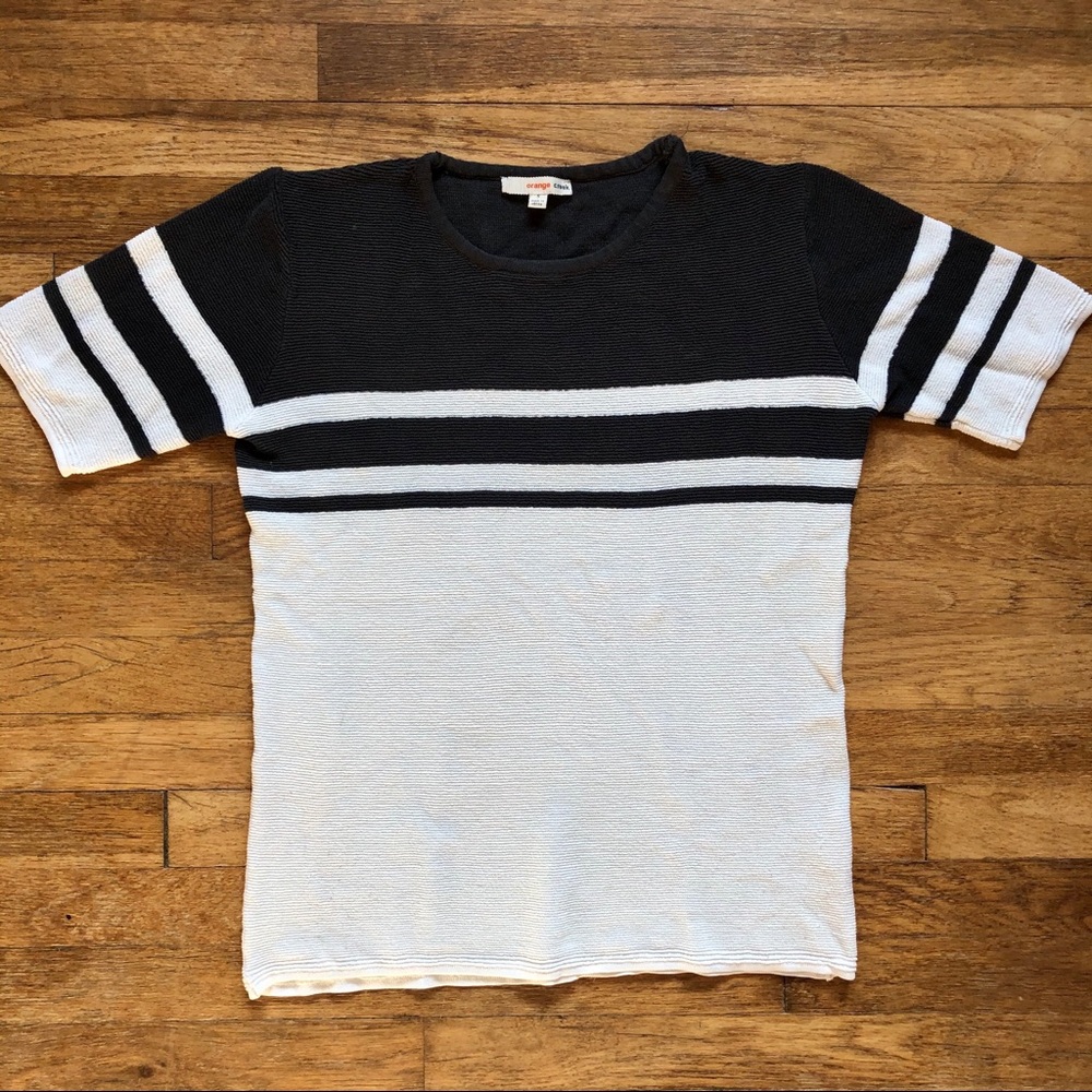 *CLOSET CLEAN-OUT SALE* Striped Viscose Tee